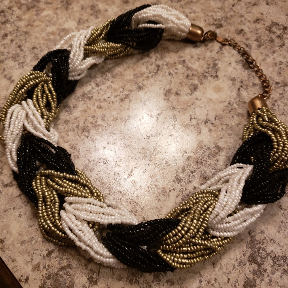 Braided Bead Necklace